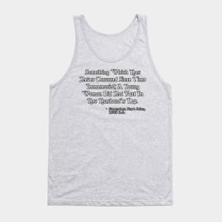 Oldest recorded fart joke Tank Top